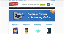 Desktop Screenshot of ofisprofis.sk